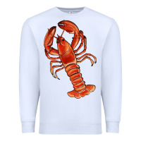 White crawfish Premium Sweatshirt - RanaPortraitStore