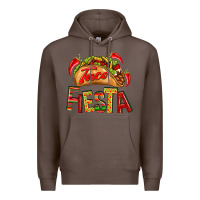 Coffee Taco Fiesta Premium Hoodie - texasbilliewilder