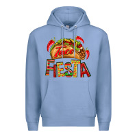 Colony Blue Taco Fiesta Premium Hoodie - texasbilliewilder
