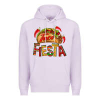 Lilac Taco Fiesta Premium Hoodie - texasbilliewilder