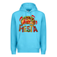 Ocean Blue Taco Fiesta Premium Hoodie - texasbilliewilder