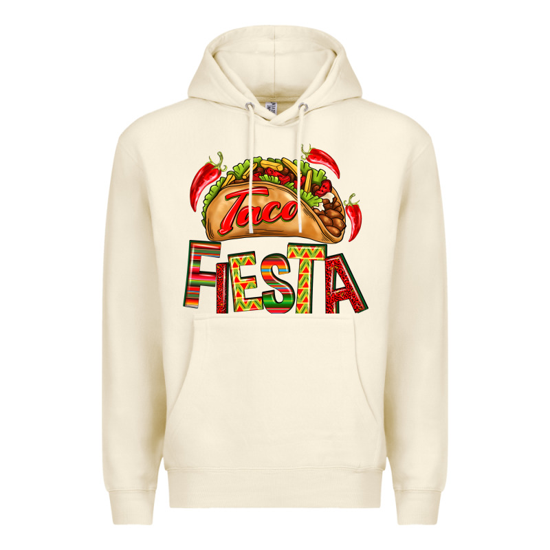 Taco Fiesta Premium Hoodie by texasbilliewilder | Teevron