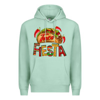 Seafoam Taco Fiesta Premium Hoodie - texasbilliewilder