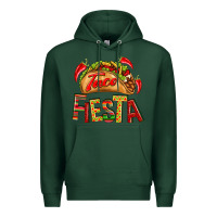 Sports Green Taco Fiesta Premium Hoodie - texasbilliewilder