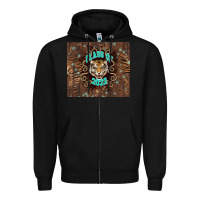 Black class of 2023 tiger Zipper Hoodie - NancyCooperArtShop