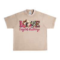 French Oak love english bulldogs Urban Heavy Tee - Artiststas