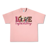 Salmon love english bulldogs Urban Heavy Tee - Artiststas
