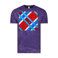 Cloud Purple Glitter 4th Of July Seamless Pattern Vintage Tee - BundleAndBundleShop