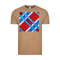 Vintage Coffee Glitter 4th Of July Seamless Pattern Vintage Tee - BundleAndBundleShop