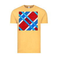 Vintage Mustard Glitter 4th Of July Seamless Pattern Vintage Tee - BundleAndBundleShop