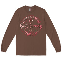 Chestnut mother and daughter best friends for life Long Sleeve Tee - MaliasSmallBusiness