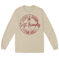 Mushroom mother and daughter best friends for life Long Sleeve Tee - MaliasSmallBusiness