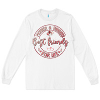 White mother and daughter best friends for life Long Sleeve Tee - MaliasSmallBusiness