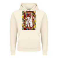 Vintage Artic Christmas goat family Vintage Hoodie - Artiststas