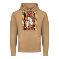 Vintage Camel Christmas goat family Vintage Hoodie - Artiststas