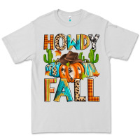 Dove Grey howdy fall Premium Tee - Zillion Design Studio