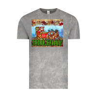 Cloud Rock holiday and santa. claus Vintage Tee - AdoDesignShop