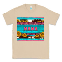 Mushroom cowhide leopard sunflowers mama Classic Tee - BarkalooDesign
