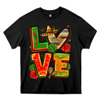 Black love mexico Heavy Core Tee - Zillion Design Studio