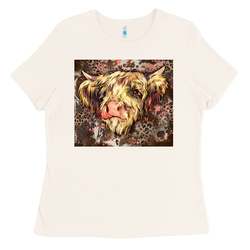 Leopard Cow Ladies Tee by Zillion Design Studio | Teevron