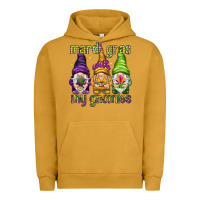 Pigment Peanut Butter Mardi Gras with my gnomies Urban Hoodie - HowdyJamesFarm