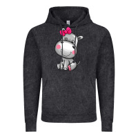 Vintage Black cute hippopotamus Vintage Hoodie - AdoDesignShop