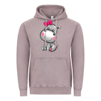 Vintage Zinc cute hippopotamus Vintage Hoodie - AdoDesignShop