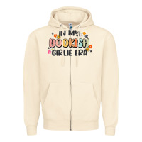 Sandshell in my bookish girlie era Zipper Hoodie - MaliasSmallBusiness