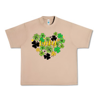 Burro lucky heart shaped clover Urban Heavy Tee - AdoDesignShop