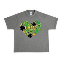 Tornado lucky heart shaped clover Urban Heavy Tee - AdoDesignShop