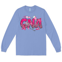 Colony Blue breast cancer cna certified nursing assistant Long Sleeve Tee - JahusDesignShop