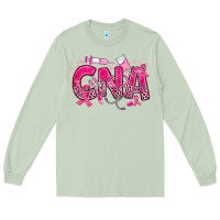 Matcha breast cancer cna certified nursing assistant Long Sleeve Tee - JahusDesignShop