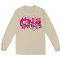 Mushroom breast cancer cna certified nursing assistant Long Sleeve Tee - JahusDesignShop