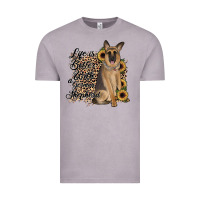 Vintage Zinc Life is better with a German Shepherd Vintage Tee - JahusDesignShop