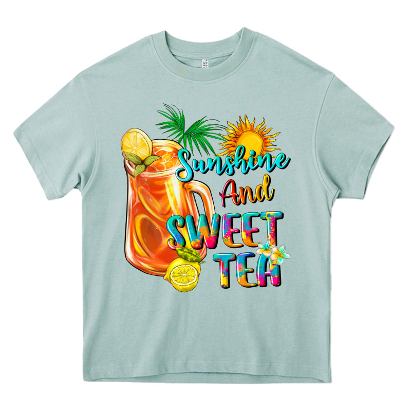 Sunshine And Sweet Tea Heavy Core Tee by texasbilliewilder | Teevron