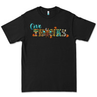 Black give thanks Premium Tee - RanaPortraitStore