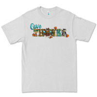 Dove Grey give thanks Premium Tee - RanaPortraitStore