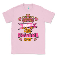 Bubblegum Pink world's best grandma ever Classic Tee - Jasminsmagicworld