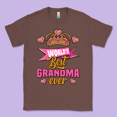 World's Best Grandma Ever Classic Tee Designed By Jasminsmagicworld