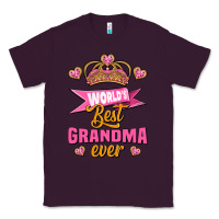 Plum world's best grandma ever Classic Tee - Jasminsmagicworld