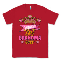 Red world's best grandma ever Classic Tee - Jasminsmagicworld
