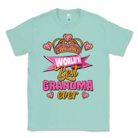 Seafoam world's best grandma ever Classic Tee - Jasminsmagicworld