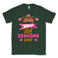 Sports Green world's best grandma ever Classic Tee - Jasminsmagicworld