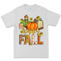 Dove Grey happy fall Premium Tee - Zillion Design Studio