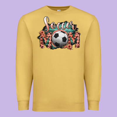 Soccer Mom Premium Sweatshirt Designed By Bettercallsaul