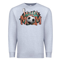 Heather Grey Soccer Mom Premium Sweatshirt - Bettercallsaul