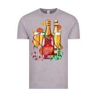 Vintage Zinc new year party champagne Vintage Tee - AdoDesignShop