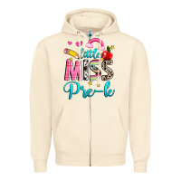 Sandshell little miss pre k Zipper Hoodie - NancyCooperArtShop