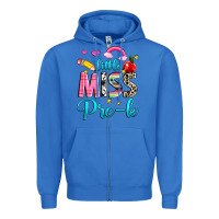 True Royal little miss pre k Zipper Hoodie - NancyCooperArtShop