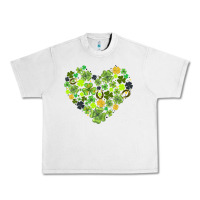 Lunar Rock heart shaped clover Urban Heavy Tee - AdoDesignShop